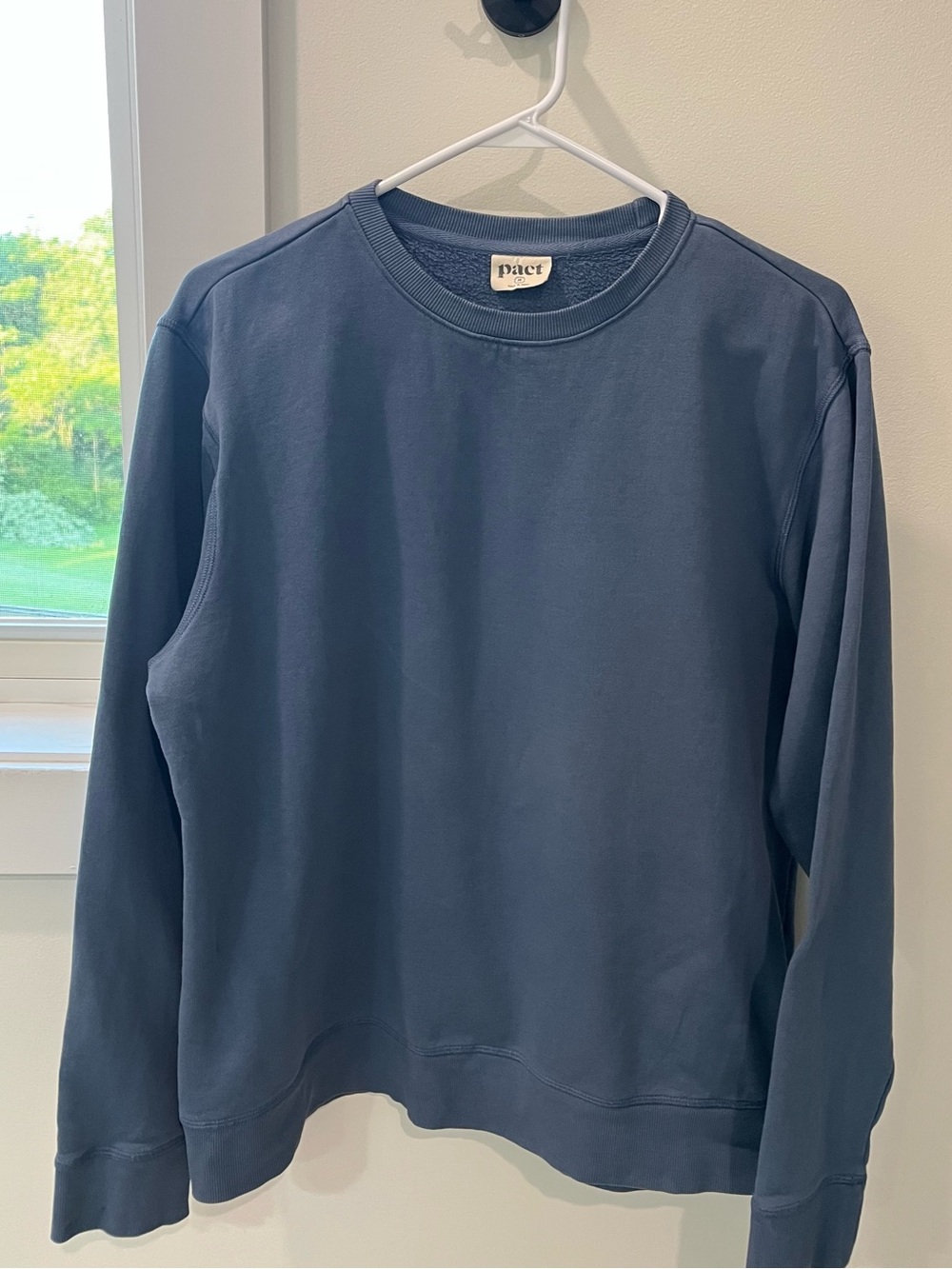 Pact Men's Crewneck Sweatshirt - Navy Blue